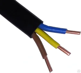 Прокладка трёхжильного кабеля до 2,5 кв.мм