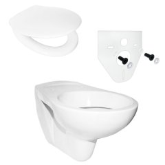 Замена сиденья унитаза Wisa