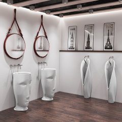 Ремонт писсуара Kerasan